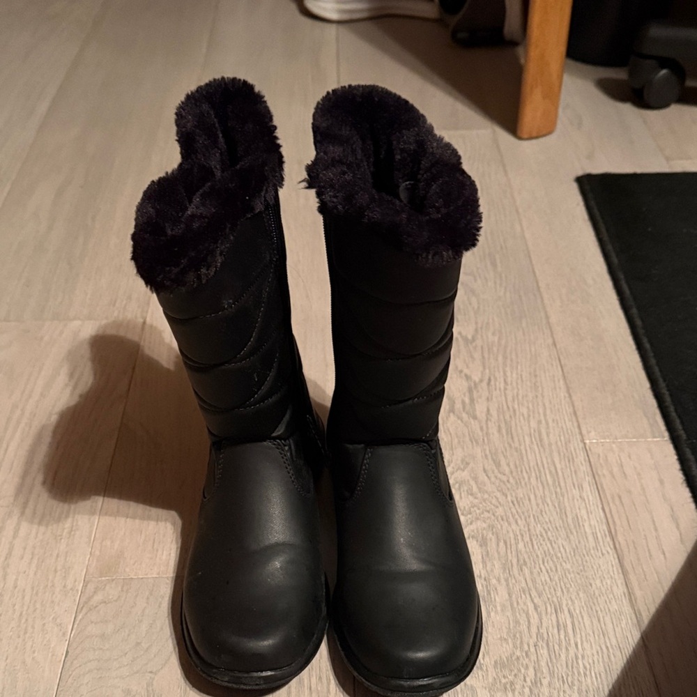totes Black Winter & Rain Boots